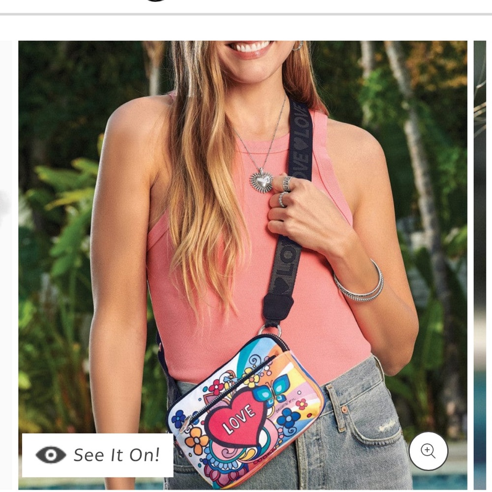 NWT Brighton love crossbody - Picture 3 of 6